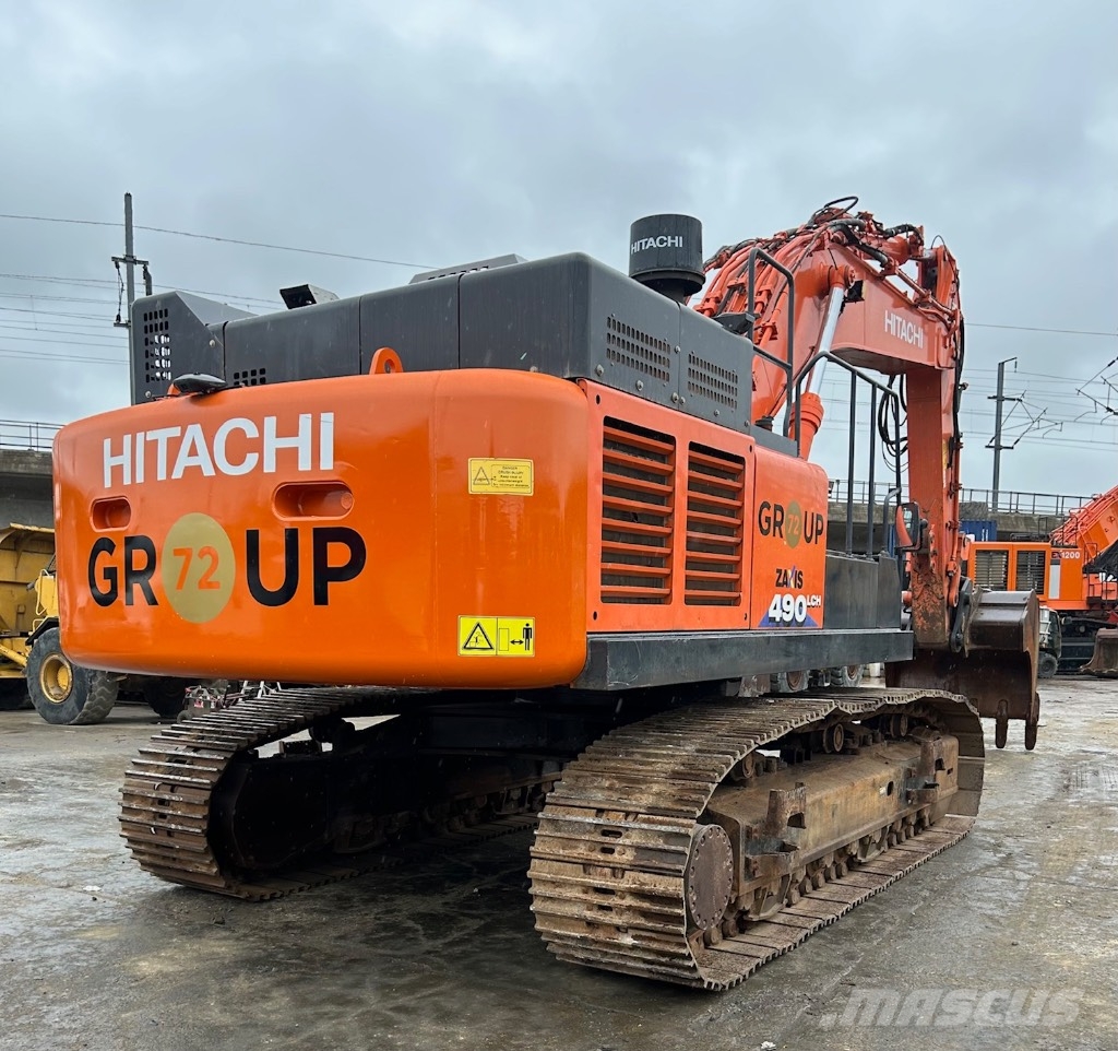 Hitachi 490 Raupenbagger