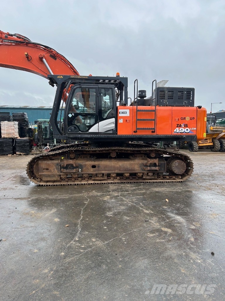 Hitachi 490 Raupenbagger