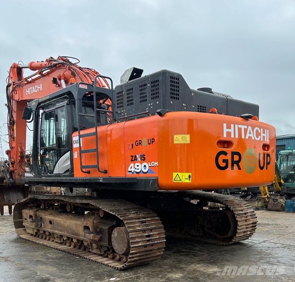 Hitachi 490 Raupenbagger