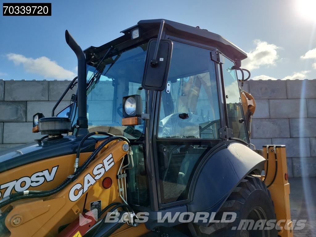CASE 570SV 4WD - A/C - 4-1 Bucket - Telestick - HP Graaf-laadcombinaties