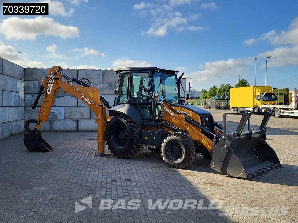 CASE 570SV 4WD - A/C - 4-1 Bucket - Telestick - HP Graaf-laadcombinaties