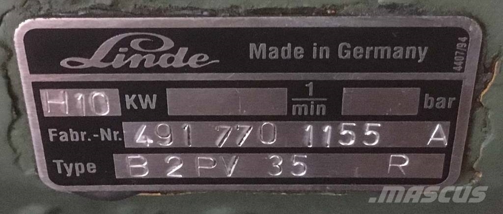 Linde B2PV35 Hidraulika