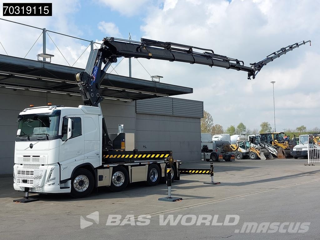 Volvo FH 500 8X2 NEW! HMF9520 K6 + JIB K6 Crane Kran Tra Lastbil med kran
