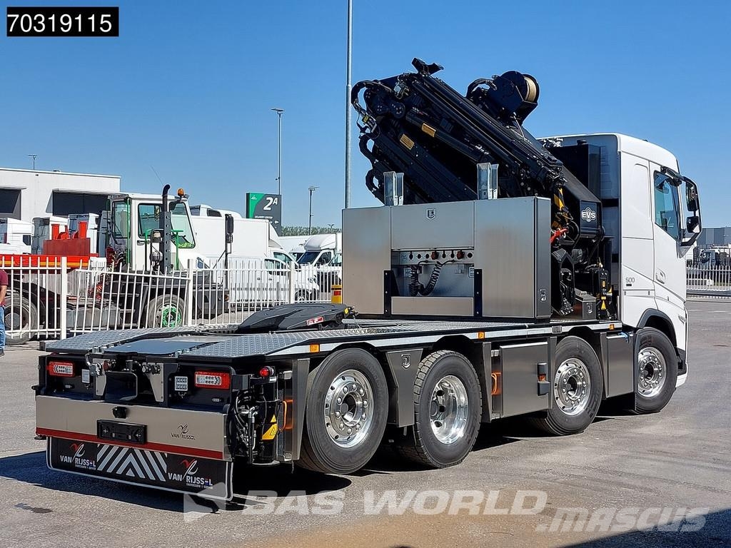 Volvo FH 500 8X2 NEW! HMF9520 K6 + JIB K6 Crane Kran Tra Lastbil med kran