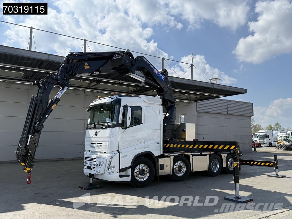 Volvo FH 500 8X2 NEW! HMF9520 K6 + JIB K6 Crane Kran Tra Lastbil med kran