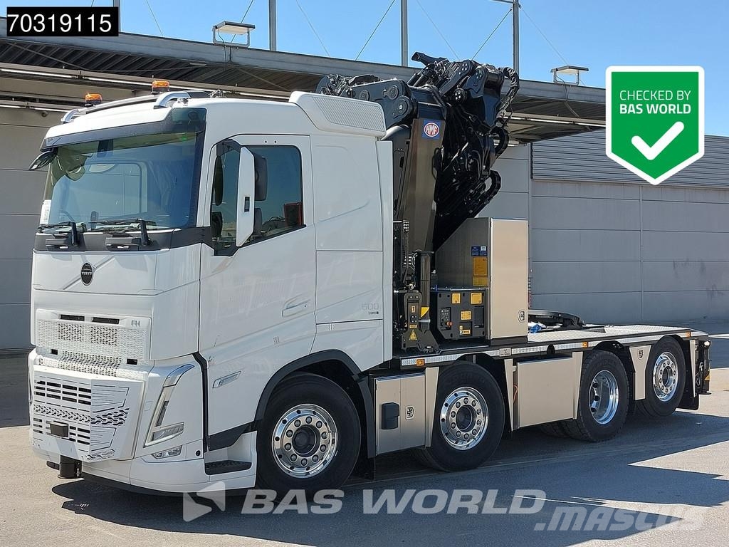 Volvo FH 500 8X2 NEW! HMF9520 K6 + JIB K6 Crane Kran Tra Lastbil med kran