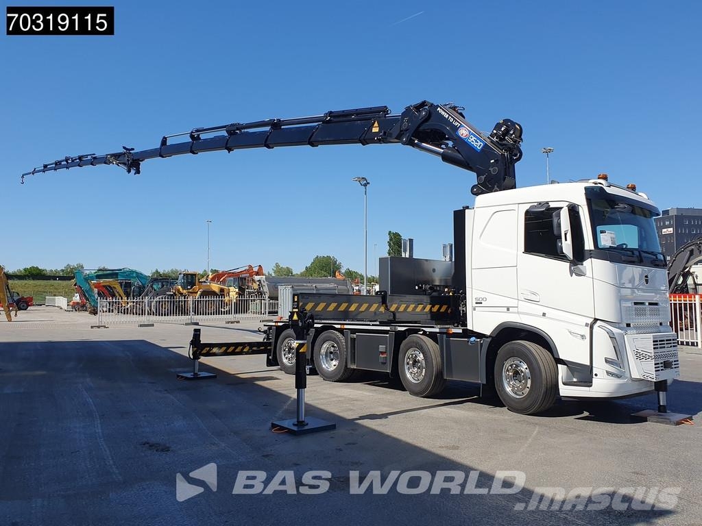 Volvo FH 500 8X2 NEW! HMF9520 K6 + JIB K6 Crane Kran Tra Lastbil med kran