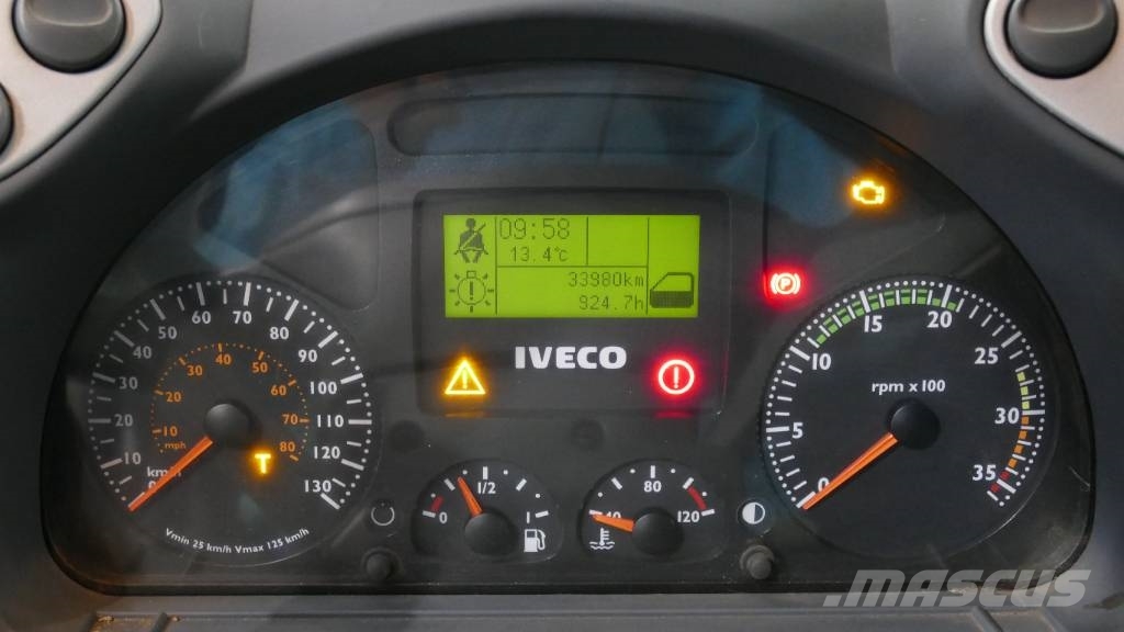 Iveco 100E22 Expedition Semirremolques de plataformas planas/laterales abatibles