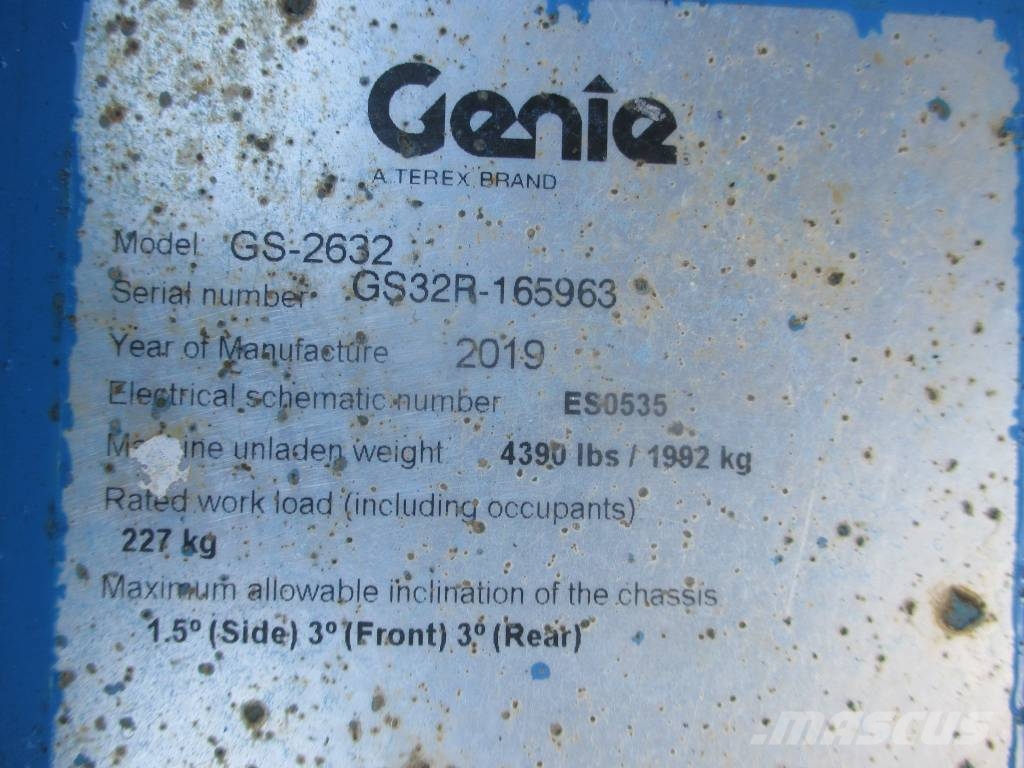 Genie GS 2632 Schaarhoogwerkers