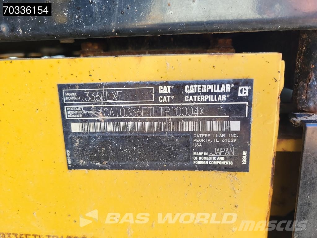 CAT 336 F L XE Bagri goseničarji