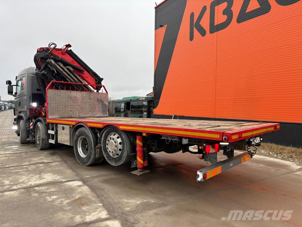 Scania G 440 8x2*6 FASSI F800 + JIB / PLATFORM L=6571-781 Автокрани