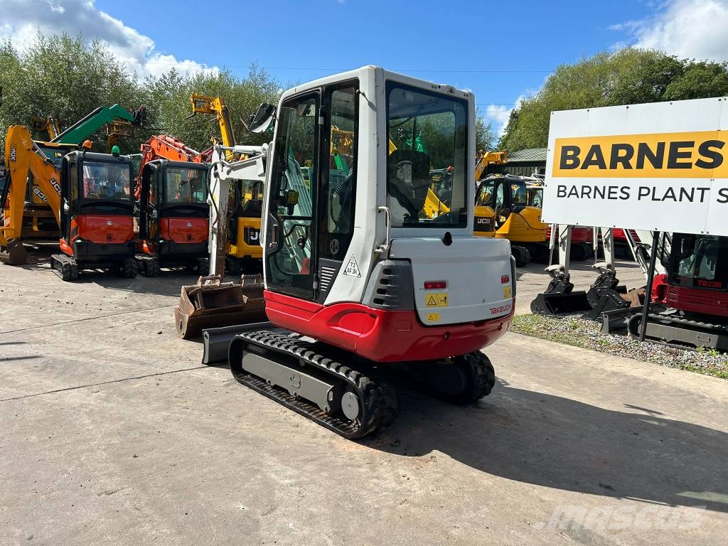 Takeuchi TB 228 Mini bagri <7t