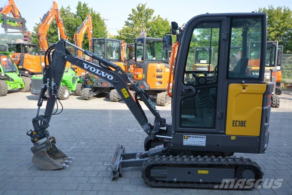 Volvo EC 18 E Miniescavadeiras < 7t (Mini escavadeiras)
