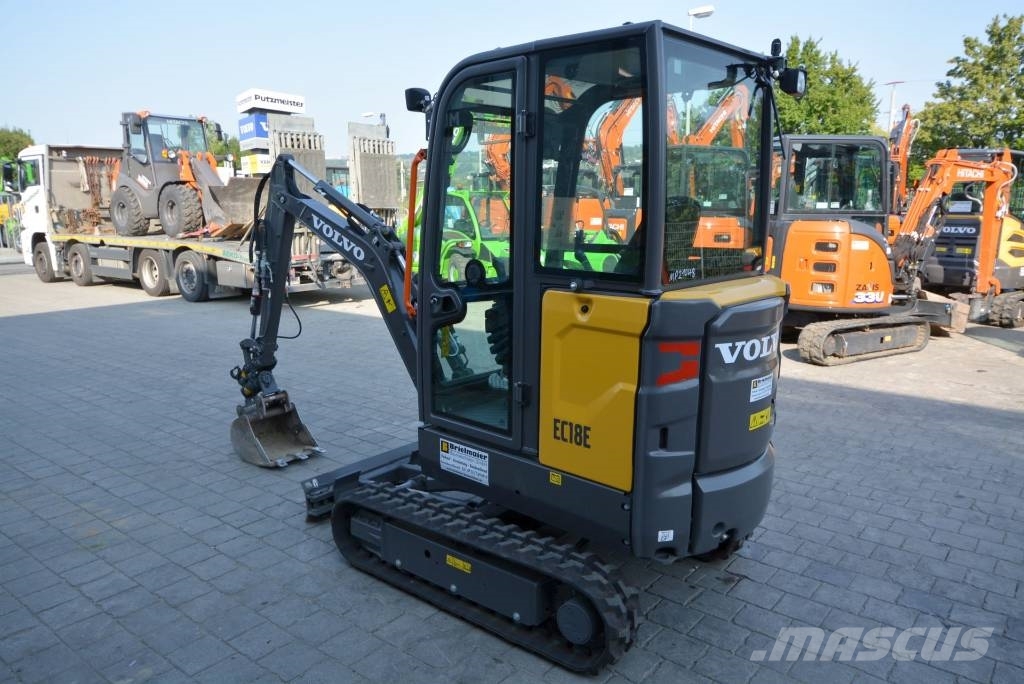 Volvo EC 18 E Miniescavadeiras < 7t (Mini escavadeiras)