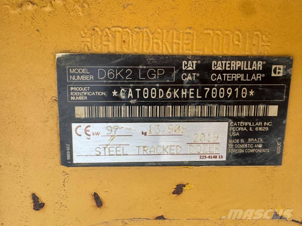 CAT D 6 K 2 LGP 履帶推土機