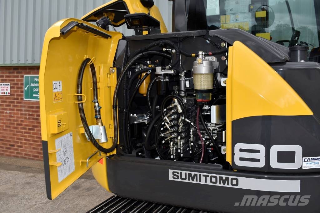 Sumitomo SH80 BS-7 中型挖土機/掘鑿機/挖掘機 7t-12t