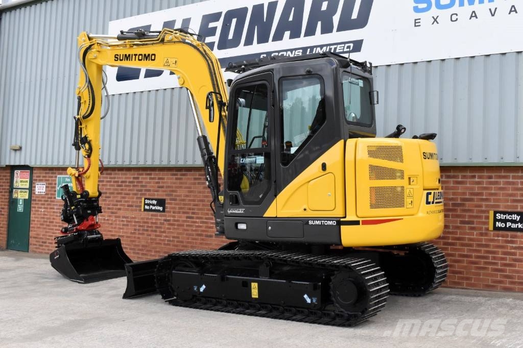 Sumitomo SH80 BS-7 中型挖土機/掘鑿機/挖掘機 7t-12t
