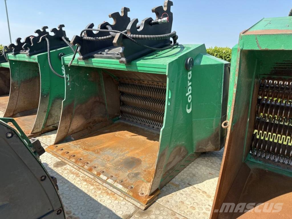 Cobra L3-180 QX15 zeefbak/Screening bucket Mobila sorteringsverk