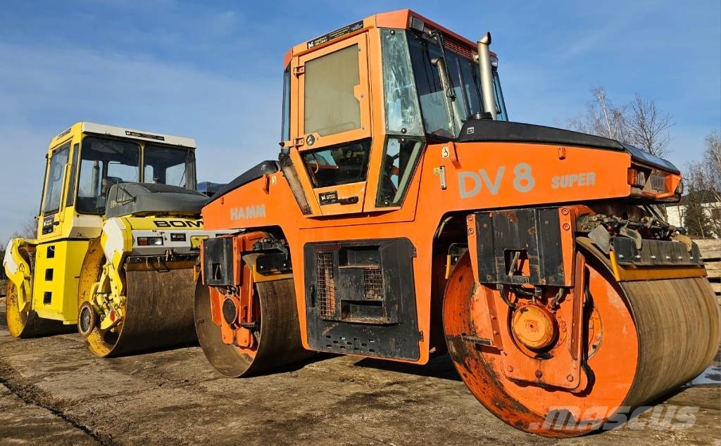 Hamm DV 8.42 Super Walce dwubębnowe