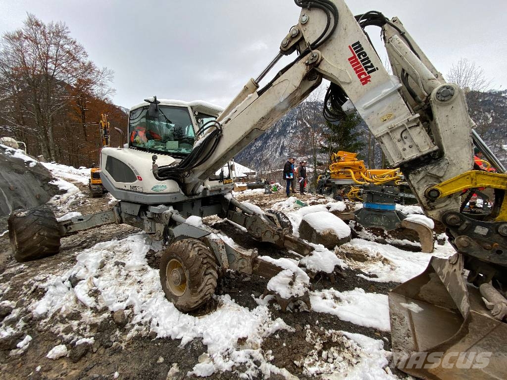 Menzi Muck M535 Özel ekskavatörler