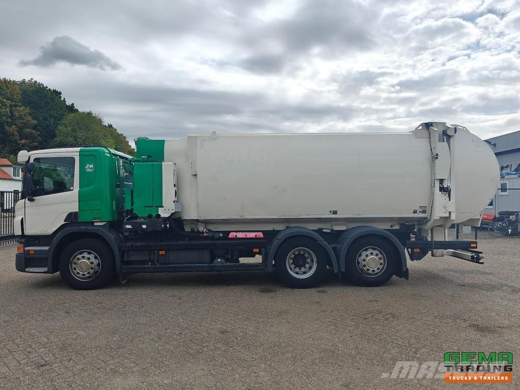 Scania P250 6x2/4 Day Cab Euro5 - Zoeller Handheld Waste 垃圾车