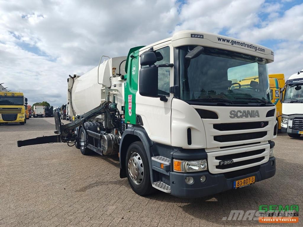 Scania P250 6x2/4 Day Cab Euro5 - Zoeller Handheld Waste Απορριμματοφόρα