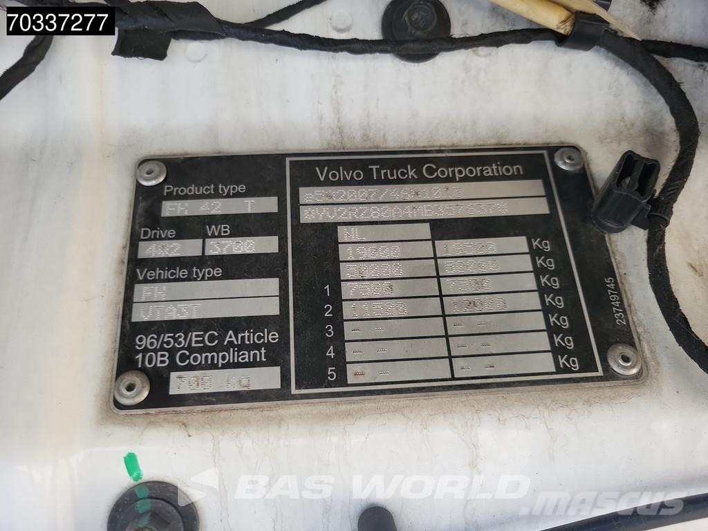 Volvo FH 460 FH 4X2 LNG! ADR NL-Truck APK 09-2027 Hydrau Vilcēji