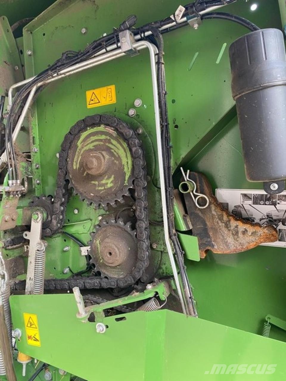 Krone COMPRIMA F 155 XC Lis na válcové balíky