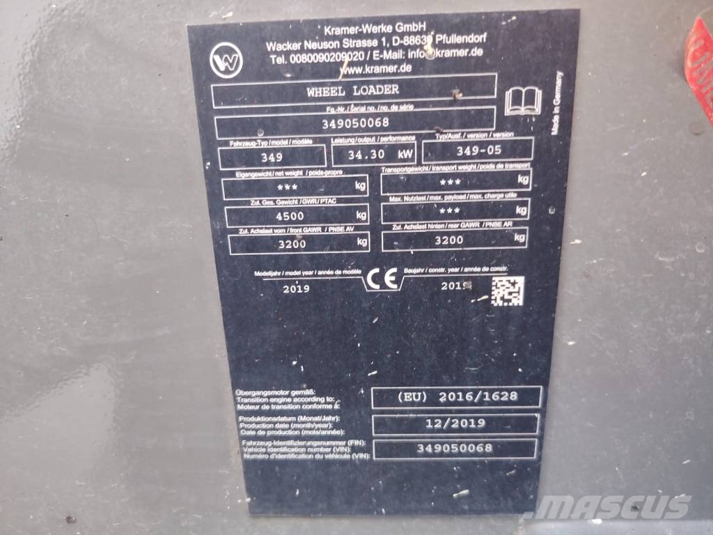 Kramer 5050 Pyöräkuormaajat