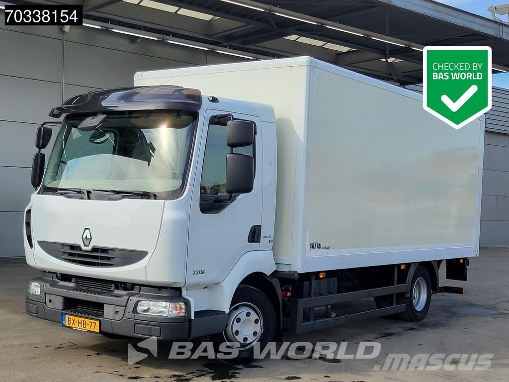 Renault Midlum 220 Midlum 4X2 12t Tailgate Manual Gearbox Furgons