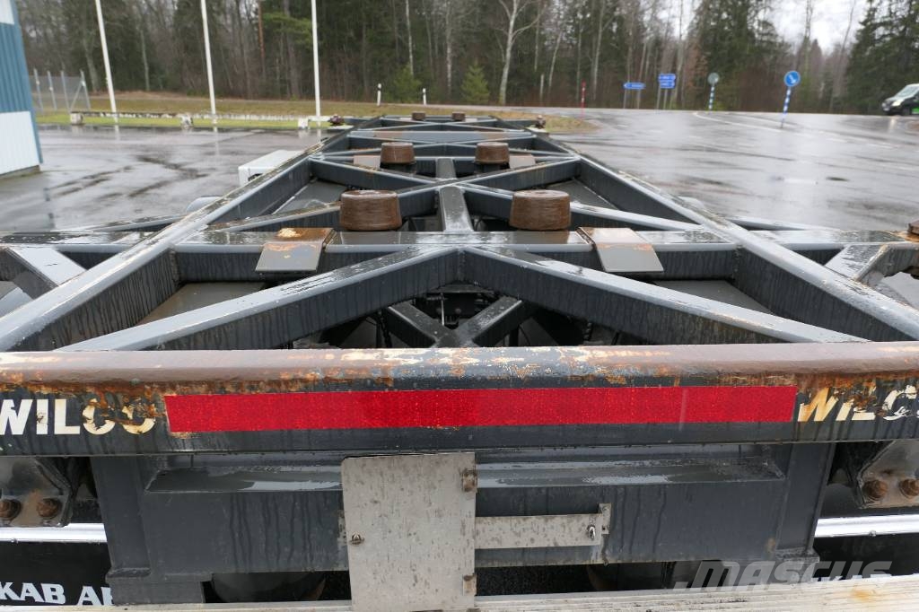Wilco 20 Fots Tipp SHO 30 3axl Continer tipp Konteineriekrāvēji