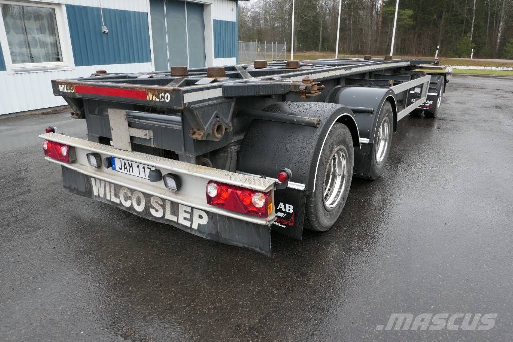 Wilco 20 Fots Tipp SHO 30 3axl Continer tipp Konteineriekrāvēji