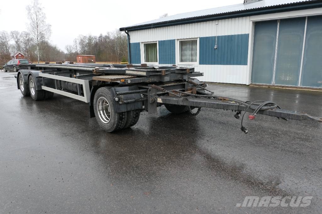 Wilco 20 Fots Tipp SHO 30 3axl Continer tipp Konteineriekrāvēji