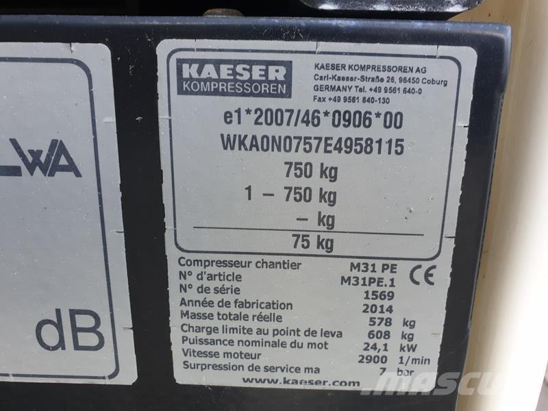 Kaeser M 31 PE - N Kompresori