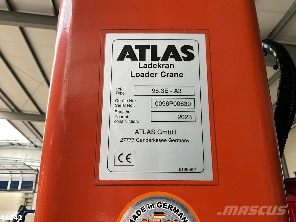 Mercedes-Benz Atego 1524 Atlas 10 Tonmeter laadkraan Just 6.336 Camiones bañeras basculantes o volquetes