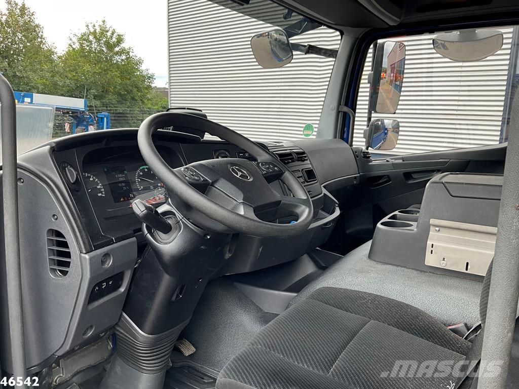 Mercedes-Benz Atego 1524 Atlas 10 Tonmeter laadkraan Just 6.336 Camiones bañeras basculantes o volquetes