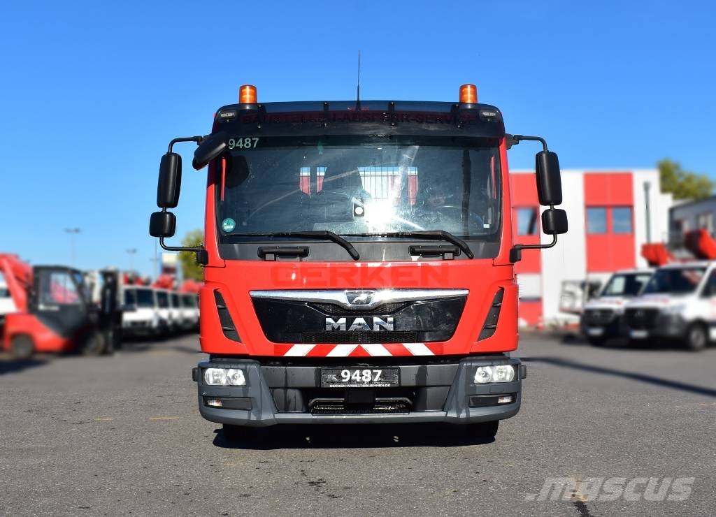 MAN TGL 7.160 Pritsche شاحنات خفيفة/مفصلية الجوانب