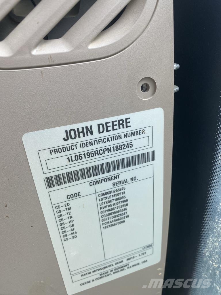 John Deere 6R 195 Traktori