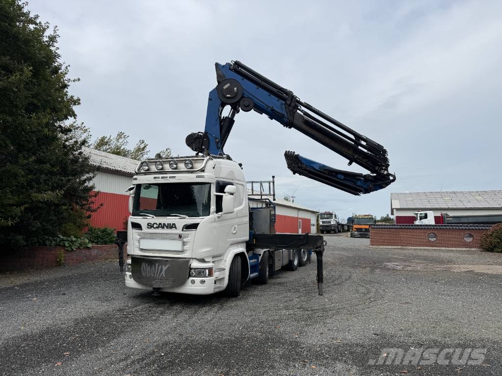 Scania R580 HMF 8520 kran Автокранове