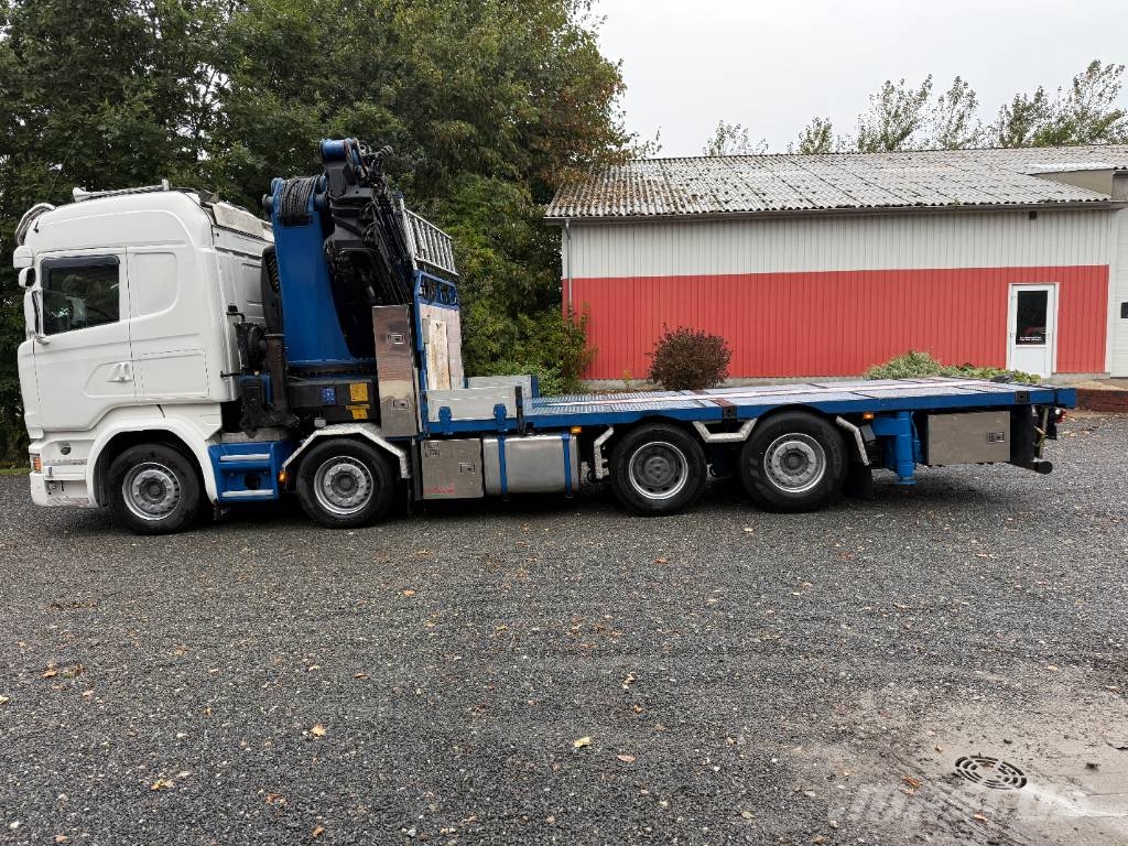 Scania R580 HMF 8520 kran Автокранове