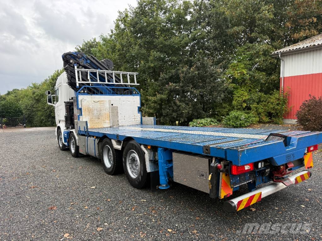 Scania R580 HMF 8520 kran Автокранове