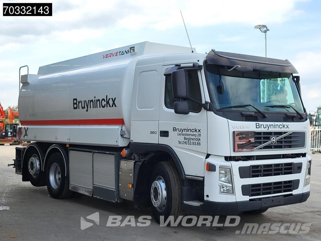 Volvo FM 380 6X2 Alfons Haar 18000 Ltr Fuel tanker 4 com Säiliöautot