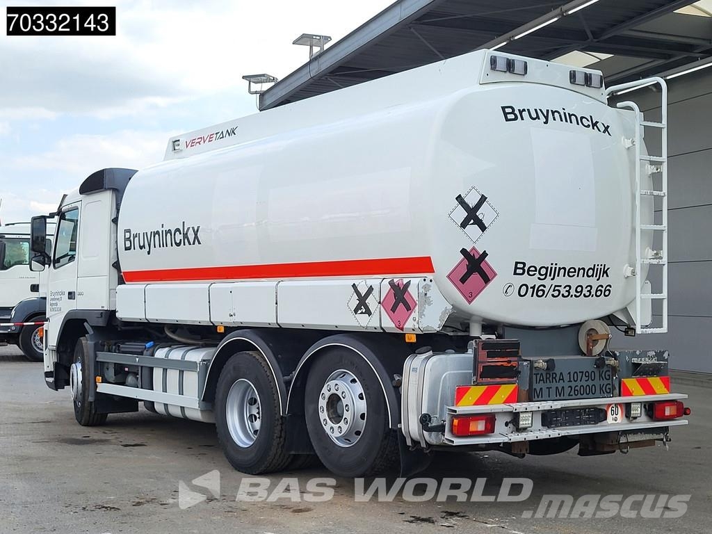 Volvo FM 380 6X2 Alfons Haar 18000 Ltr Fuel tanker 4 com Säiliöautot