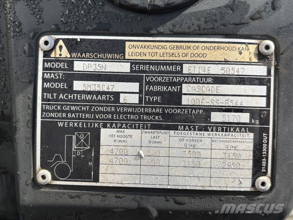 CAT DP35N Empilhadeiras a diesel