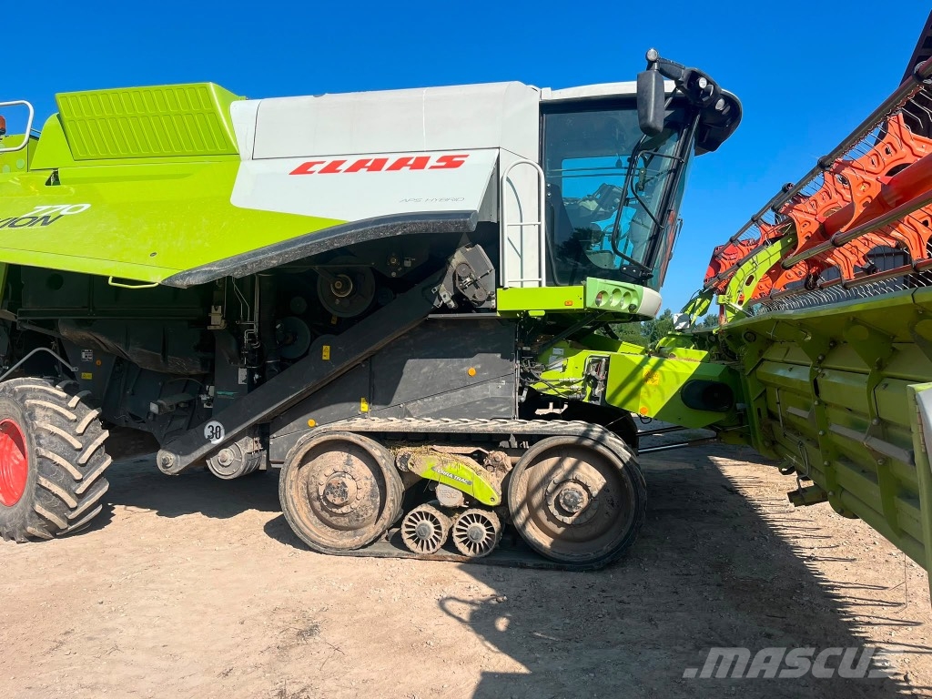 CLAAS Lexion 770 TerraTrac Ražas novākšanas kombaini