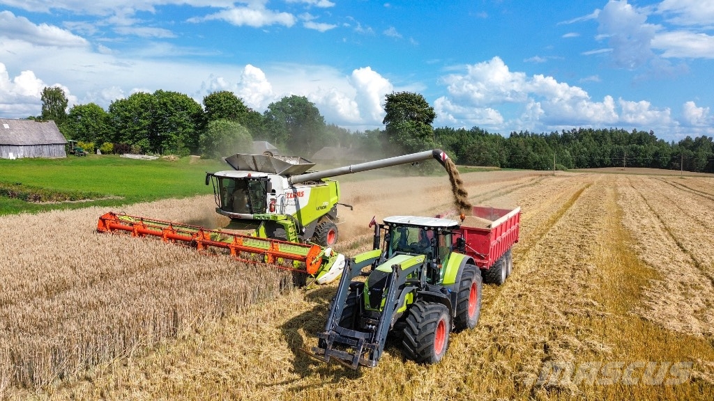 CLAAS Lexion 770 TerraTrac Ražas novākšanas kombaini