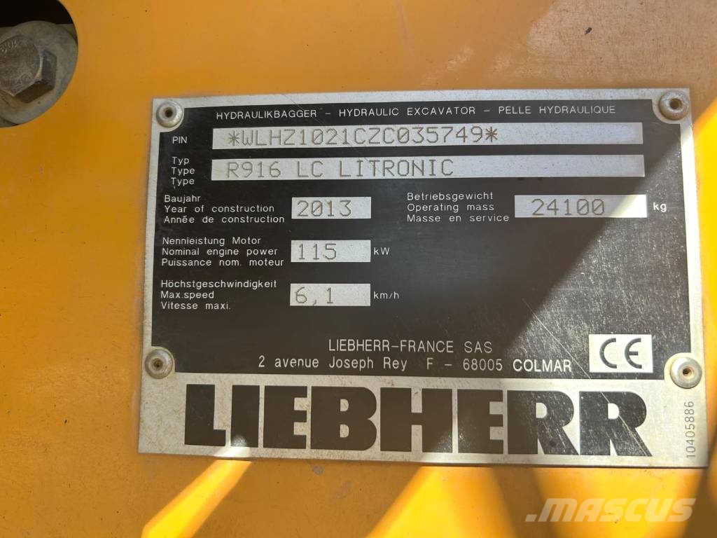 Liebherr R 916 LC Raupenbagger