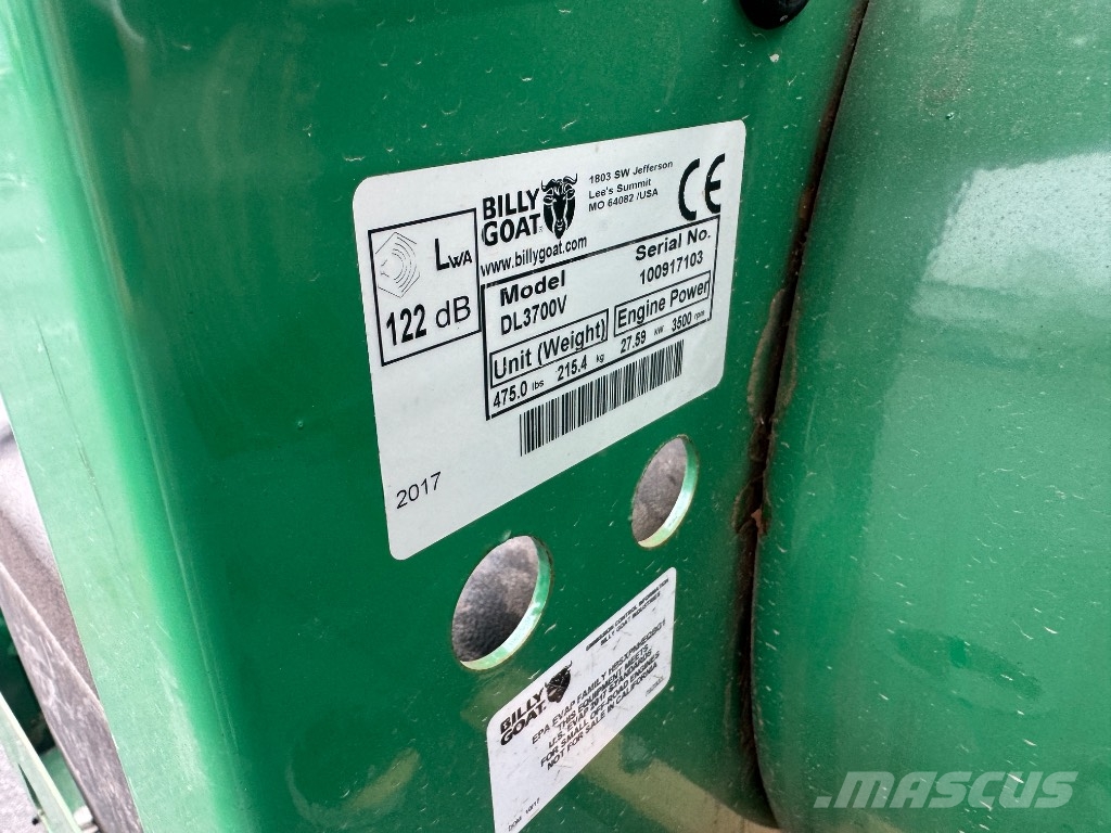Billy Goat DL3700 كناسات