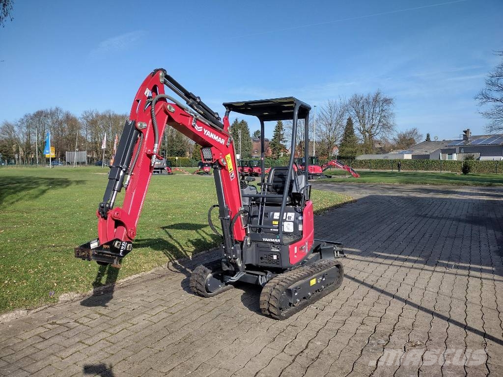 Yanmar Vio17-1 Canopy Schutzdach mit MS01 Mini ekskavatörler, 7 tona dek