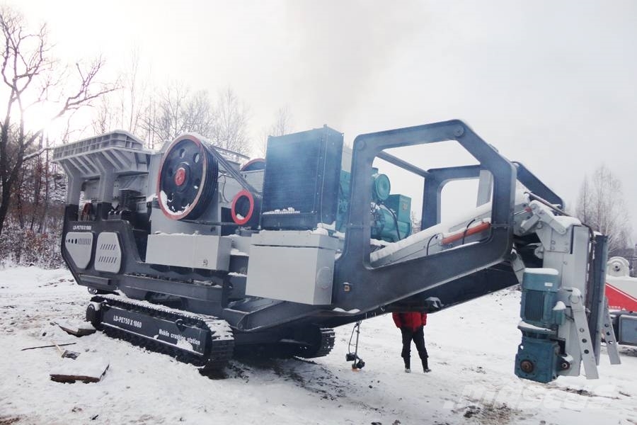 Liming 500т/ч мобильный грохот для речной гравий Elekler